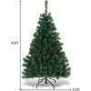 image:imageGoplus 9ft Artificial Prelit Christmas Tree Premium Spruce Hinged Tree with 700 LED Lights and Solid Metal Stand ULCertified Transformer4ft 6in