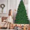 image:imageGoplus 9ft Artificial Prelit Christmas Tree Premium Spruce Hinged Tree with 700 LED Lights and Solid Metal Stand ULCertified Transformer9 ft  700 Lights