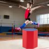 image:imageGoplus 245 x 26 Octagon Gymnastics Mat Skill Shape Tumbling Mat wWaterproof Zippered Cover amp Thick Filling Somersault Backbend Trainer for Cheerleading amp Martial ArtsRed