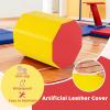 image:imageGoplus 245 x 26 Octagon Gymnastics Mat Skill Shape Tumbling Mat wWaterproof Zippered Cover amp Thick Filling Somersault Backbend Trainer for Cheerleading amp Martial ArtsYellow