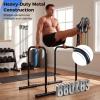 image:imageGoplus Adjustable Dip Bar Heavy Duty Parallette Push Up Stand with 660 LBS Capacity AntiSlip Foam Grips Portable Fitness Workout Dip Station for Home Gym Calisthenics2 Side Locked