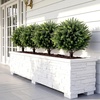image:imageGoplus 275 Artificial Cypress Topiary Trees Set of 2 Faux Topiary Bushes Shrubs with Ground Spikes Indoor Outdoor SunResistant Fake Evergreen Shrub Plants for Front Porch Patio Home DecorationCypress