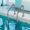 image:imageGoplus Swimming Pool Ladder 3Step4Step InGround Stainless Steel Step for IndoorOutdoor Pool Heavy Duty NonSlip Ladder Easy Assembly 3Steps4 Steps