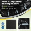 image:imageGoplus Trampoline for Kids with Enclosure 6in1 Indoor Outdoor Toddler Trampoline with Adjustable Gymnastics Bar Swing Basketball Hoop and Toys Birthday Gifts for Boys Girls Age 3Green