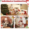 image:imageGoplus 2 Pack Christmas Card Holder Holiday Card Display Stand with 36 Round Clips Metal Hanging Rack Xmas Photo Tree Holder for Home Office Party Decoration BlackBlack