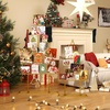 image:imageGoplus 2 Pack Christmas Card Holder Holiday Card Display Stand with 36 Round Clips Metal Hanging Rack Xmas Photo Tree Holder for Home Office Party Decoration BlackGold