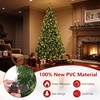 image:imageGoplus 8 FT Artificial Christmas Tree PreLit Xmas Tree with 1605 Full Branch Tips 600 LED Lights 9 Lighting Modes amp Remote Hinged Realistic Holiday Decoration for Indoor Home Office Green 8ft