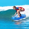 image:imageGoplus Bodyboard for Beach 333741 Inches Lightweight Body Board w Wrist Leash EPS Core XPE Deck HDPE Slick Bottom Surfboard for Kids Teens Adults Surfing33 inch