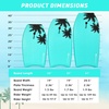 image:imageGoplus Bodyboard for Beach 333741 Inches Lightweight Body Board w Wrist Leash EPS Core XPE Deck HDPE Slick Bottom Surfboard for Kids Teens Adults Surfing33 inch
