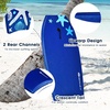 image:imageGoplus Bodyboard for Beach 333741 Inches Lightweight Body Board w Wrist Leash EPS Core XPE Deck HDPE Slick Bottom Surfboard for Kids Teens Adults Surfing41 inch