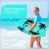 image:imageGoplus Bodyboard for Beach 333741 Inches Lightweight Body Board w Wrist Leash EPS Core XPE Deck HDPE Slick Bottom Surfboard for Kids Teens Adults Surfing33 inch