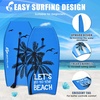 image:imageGoplus Bodyboard for Beach 333741 Inches Lightweight Body Board w Wrist Leash EPS Core XPE Deck HDPE Slick Bottom Surfboard for Kids Teens Adults Surfing37 inch