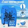image:imageGoplus Bodyboard for Beach 333741 Inches Lightweight Body Board w Wrist Leash EPS Core XPE Deck HDPE Slick Bottom Surfboard for Kids Teens Adults Surfing41 inch