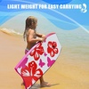 image:imageGoplus Bodyboard for Beach 333741 Inches Lightweight Body Board w Wrist Leash EPS Core XPE Deck HDPE Slick Bottom Surfboard for Kids Teens Adults Surfing37 inch