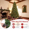 image:imageGoplus 7 FT Artificial Christmas Tree PreLit Xmas Tree with 1181 Full Branch Tips 500 LED Lights 9 Lighting Modes amp Remote Hinged Realistic Holiday Decoration for Indoor Home Office Green 7ft7ft