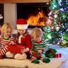 image:imageGoplus 7ft Fiber Optic Artificial Christmas Tree Prelit Premium Spruce Tree with Solid Metal Stand 820 Branch Tips Xmas Full Tree for Indoor Holiday Decoration