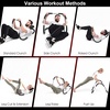 image:imageGoplus AB Fitness Crunch Portable Abdominal Machine Workout Exerciser for Core Strength Muscle Training Sit Up AB Trainer for Home Office GymSliver