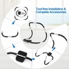 image:imageGoplus AB Fitness Crunch Portable Abdominal Machine Workout Exerciser for Core Strength Muscle Training Sit Up AB Trainer for Home Office GymSliver