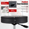 image:imageGoplus Rolling Garage Stool 1622 Adjustable Mechanic Stool with Universal Wheels Removable Magnetic Tool Tray 2 Thick Padded Cushion 330LBS Capacity Roller Creeper Seat Shop ChairRed