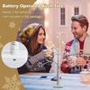 image:imageGoplus 5ft Lighted Twig Birch Tree with 72 Warm White LED Fairy Lights PreLit Artificial Christmas Tree White Birch Tree Indoor Outdoor Home Thanksgiving Christmas Holiday Decoration2 FT