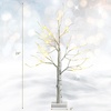 image:imageGoplus 5ft Lighted Twig Birch Tree with 72 Warm White LED Fairy Lights PreLit Artificial Christmas Tree White Birch Tree Indoor Outdoor Home Thanksgiving Christmas Holiday Decoration22 FT