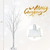 image:imageGoplus 5ft Lighted Twig Birch Tree with 72 Warm White LED Fairy Lights PreLit Artificial Christmas Tree White Birch Tree Indoor Outdoor Home Thanksgiving Christmas Holiday Decoration4 FT