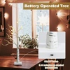 image:imageGoplus 5ft Lighted Twig Birch Tree with 72 Warm White LED Fairy Lights PreLit Artificial Christmas Tree White Birch Tree Indoor Outdoor Home Thanksgiving Christmas Holiday Decoration22 FT
