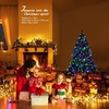 image:imageGoplus 5ft White Christmas Tree with Solid Metal Legs Perfect for Holiday Indoor and Outdoor DecorationGreen