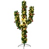image:imageGoplus 5ft White Christmas Tree with Solid Metal Legs Perfect for Holiday Indoor and Outdoor DecorationGreen