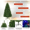 image:imageGoplus 5ft White Christmas Tree with Solid Metal Legs Perfect for Holiday Indoor and Outdoor DecorationGreen