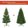 image:imageGoplus 5ft White Christmas Tree with Solid Metal Legs Perfect for Holiday Indoor and Outdoor DecorationGreen