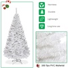 image:imageGoplus 5ft White Christmas Tree with Solid Metal Legs Perfect for Holiday Indoor and Outdoor DecorationWhite