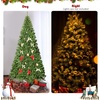 image:imageGoplus 6Ft Artificial Christmas Tree Premium Hinged Spruce Tree with Metal Stand Xmas Tree for Holiday Indoor Decor Easy Assembly9 ft