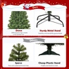 image:imageGoplus 6Ft Artificial Christmas Tree Premium Hinged Spruce Tree with Metal Stand Xmas Tree for Holiday Indoor Decor Easy Assembly9 ft