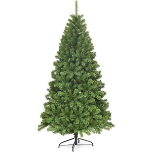 image:imageGoplus 6Ft Artificial Christmas Tree Premium Hinged Spruce Tree with Metal Stand Xmas Tree for Holiday Indoor Decor Easy Assembly6 ft