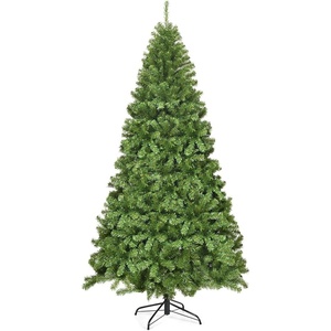 image:imageGoplus 6Ft Artificial Christmas Tree Premium Hinged Spruce Tree with Metal Stand Xmas Tree for Holiday Indoor Decor Easy Assembly75 ft